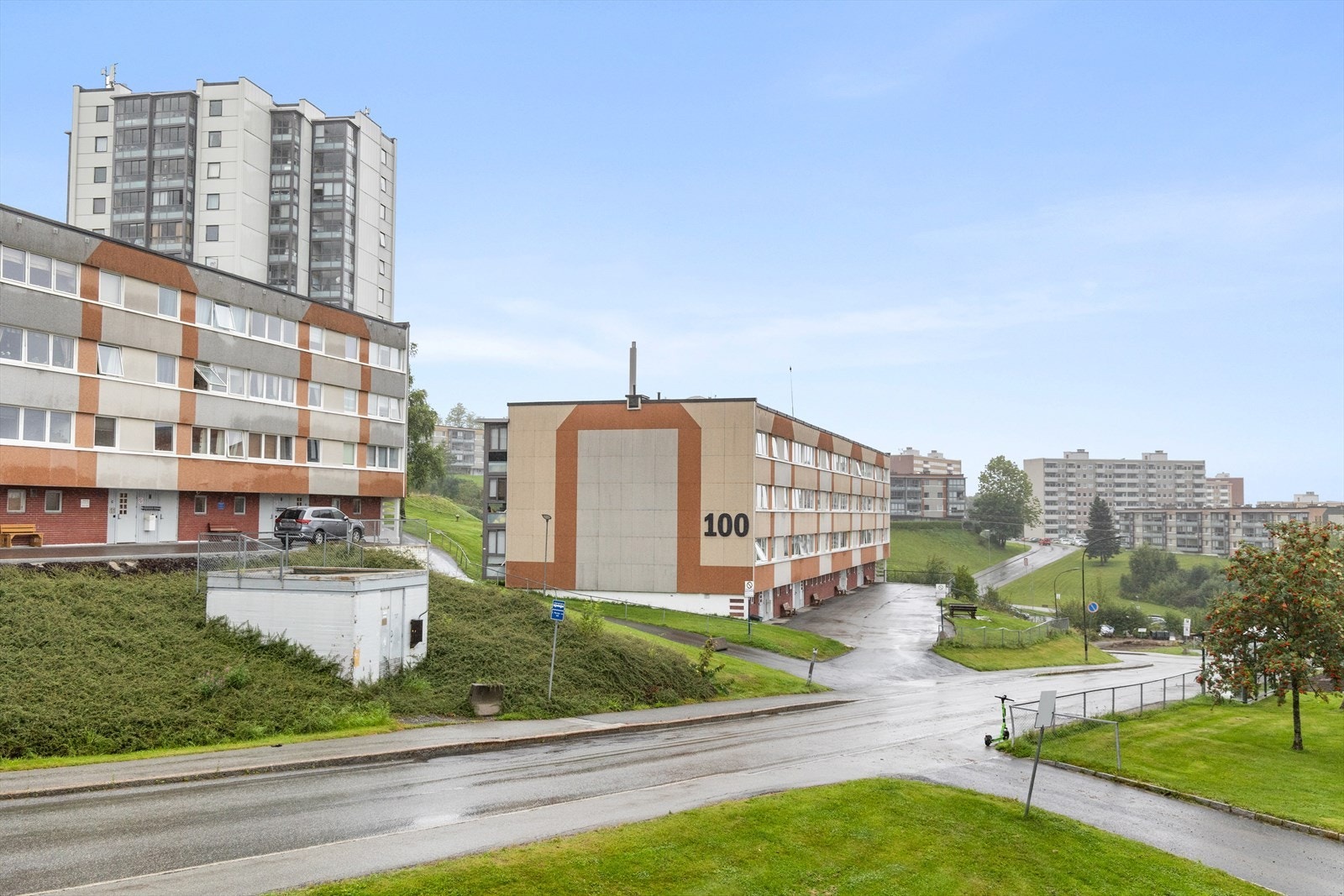 Umiddelbar nærhet til busstopp Galleribilde