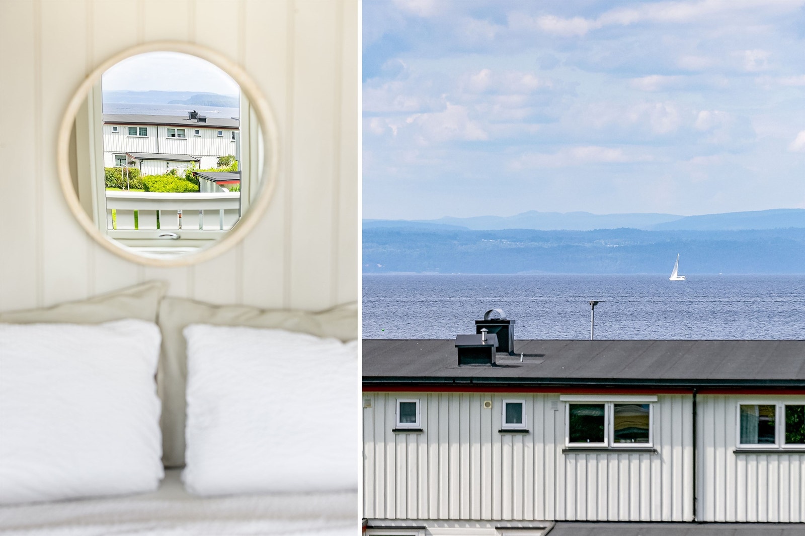 Fjordutsikten er et vakkert skue å våkne og sovne til - året gjennom. Galleribilde