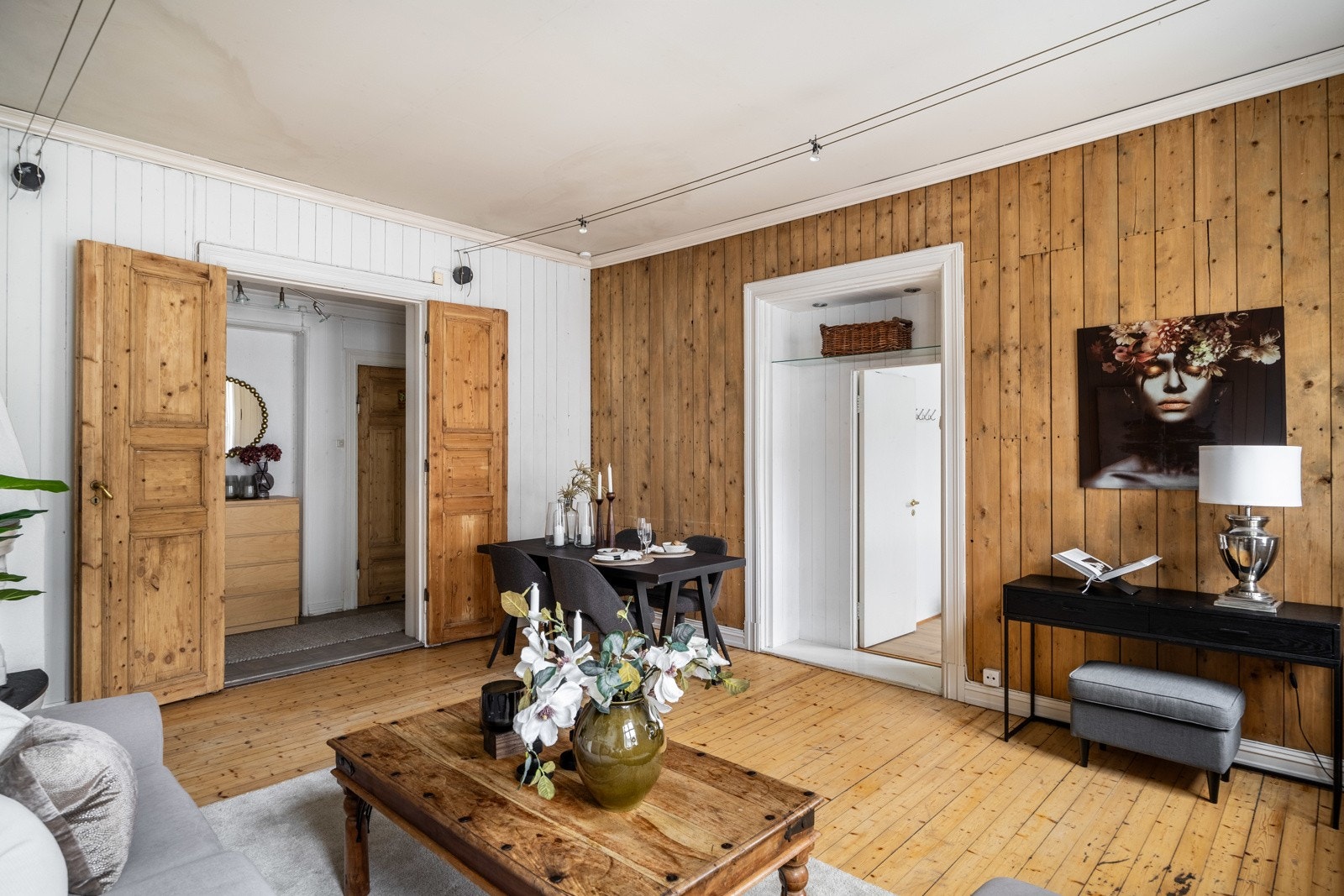 Stuen kan enkelt innredes med ønskelige møblementer. Galleribilde