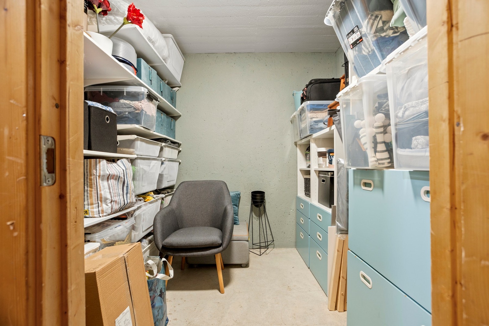 Bod i underetasje - 6 kvm. Galleribilde