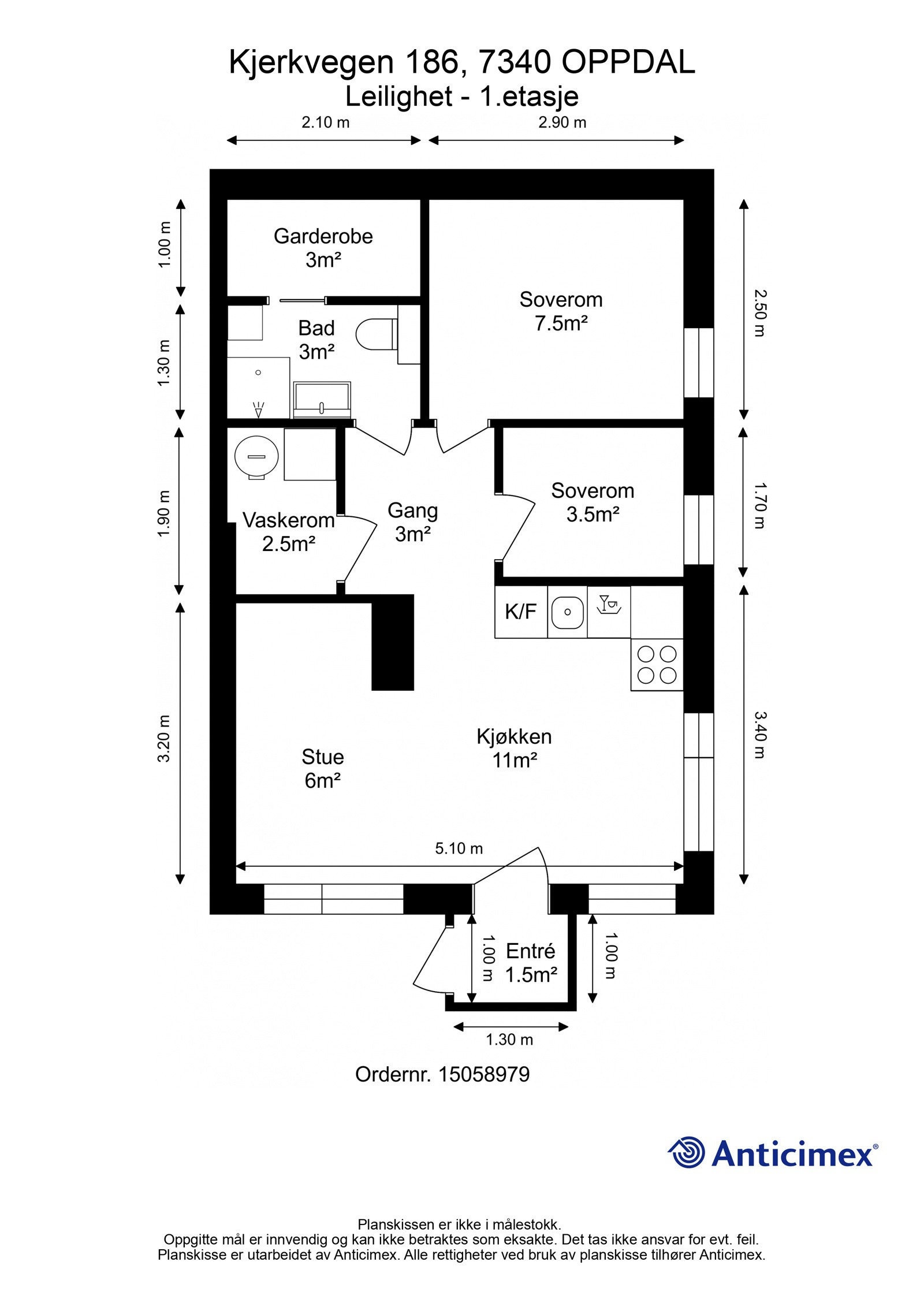 Plantegning. Galleribilde