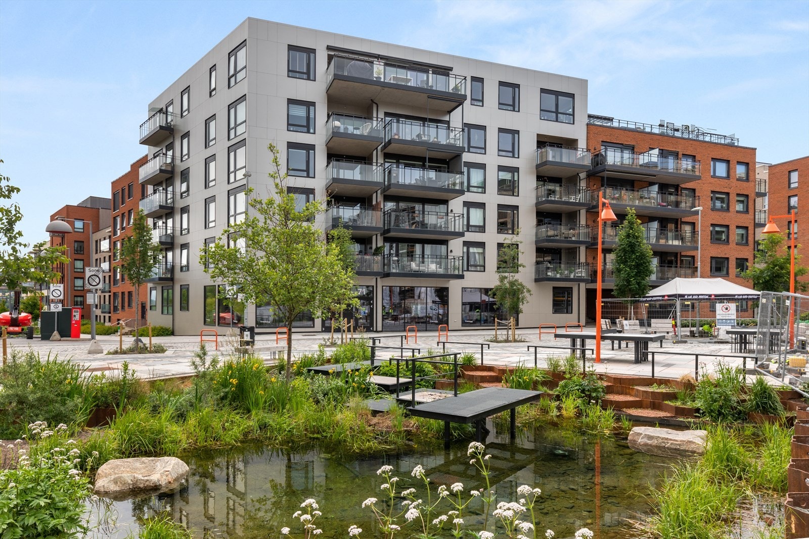 Torget rett ved leiligheten. Galleribilde