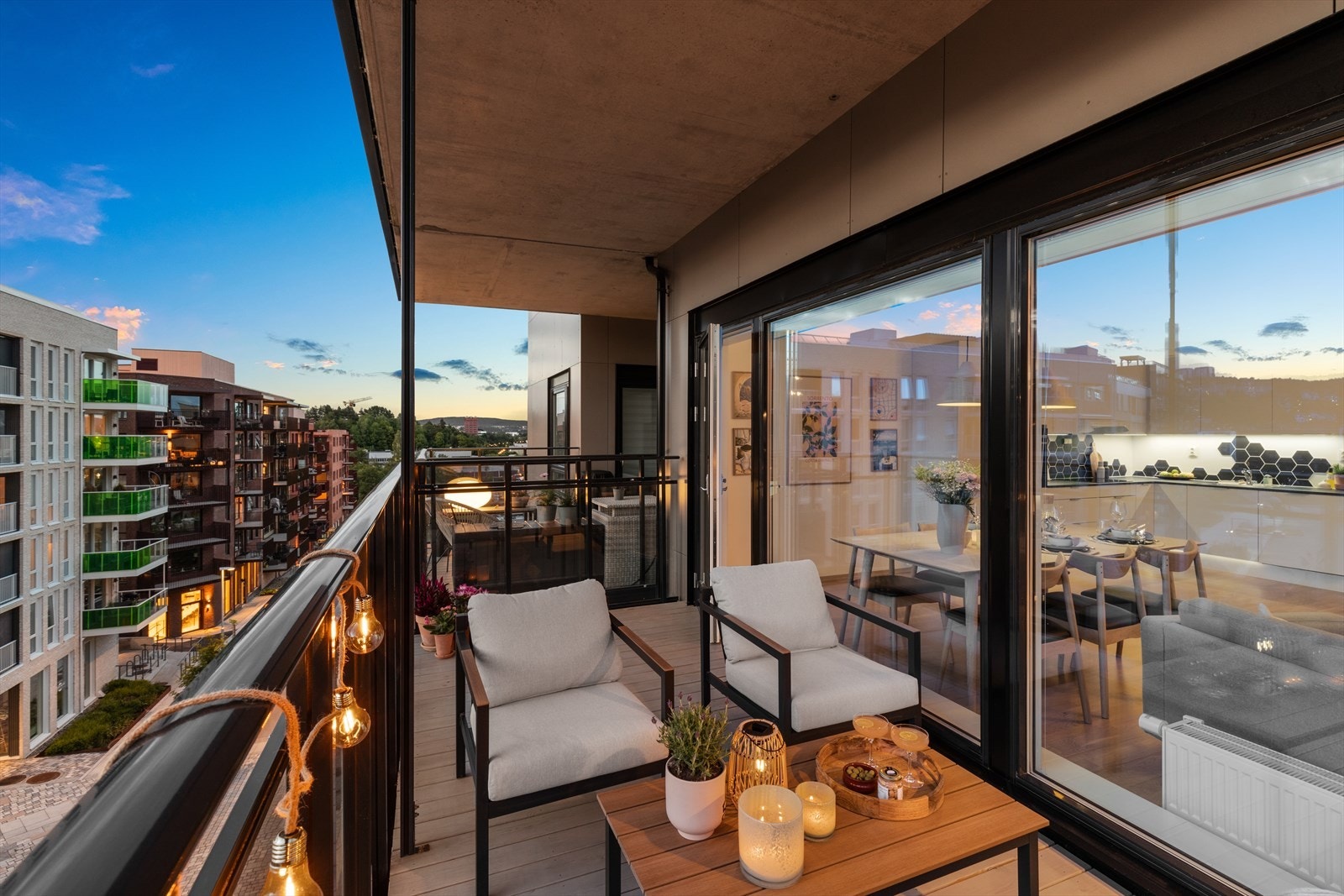 A-konto oppvarming og varmtvann er inkludert i felleskostandene. Galleribilde