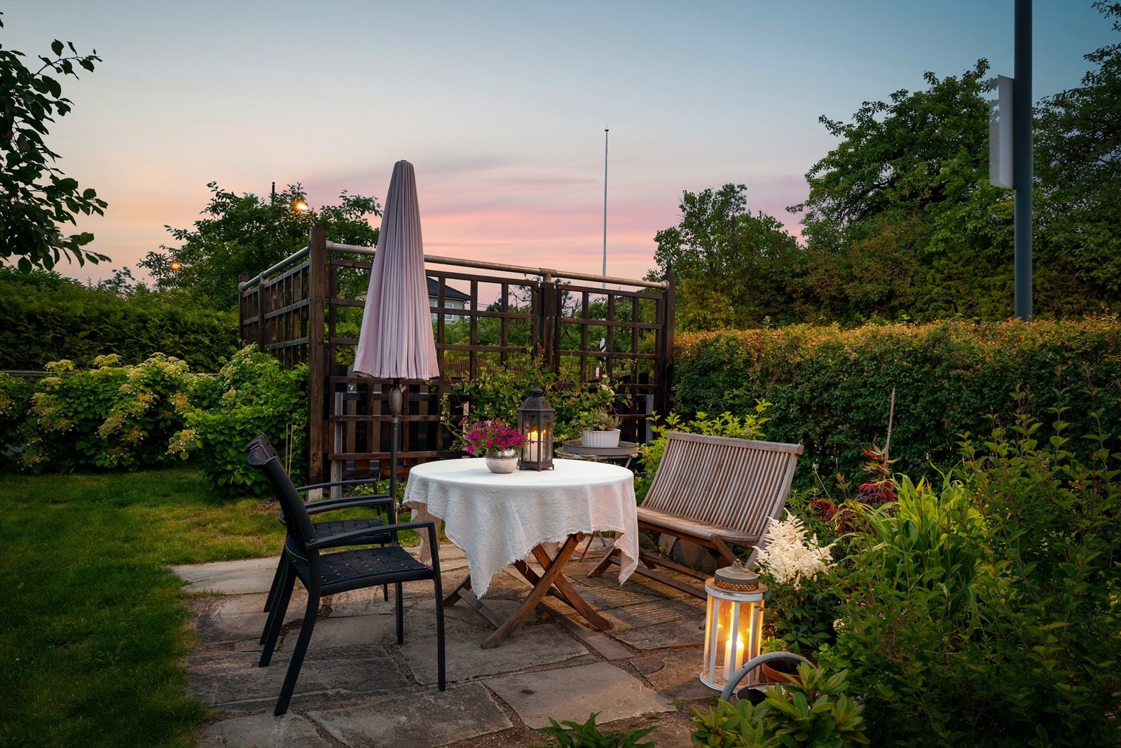 Nydelig kveldsstemning Galleribilde