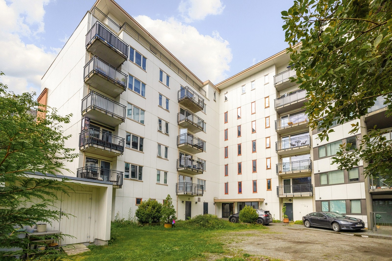 Kryddergården Borettslag - midt i Bergen sentrum. Galleribilde