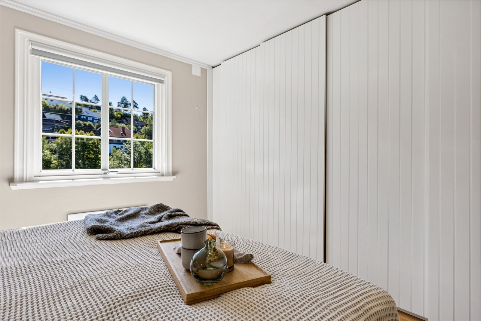 Godt med skapplass på hovedsoverommet. Galleribilde