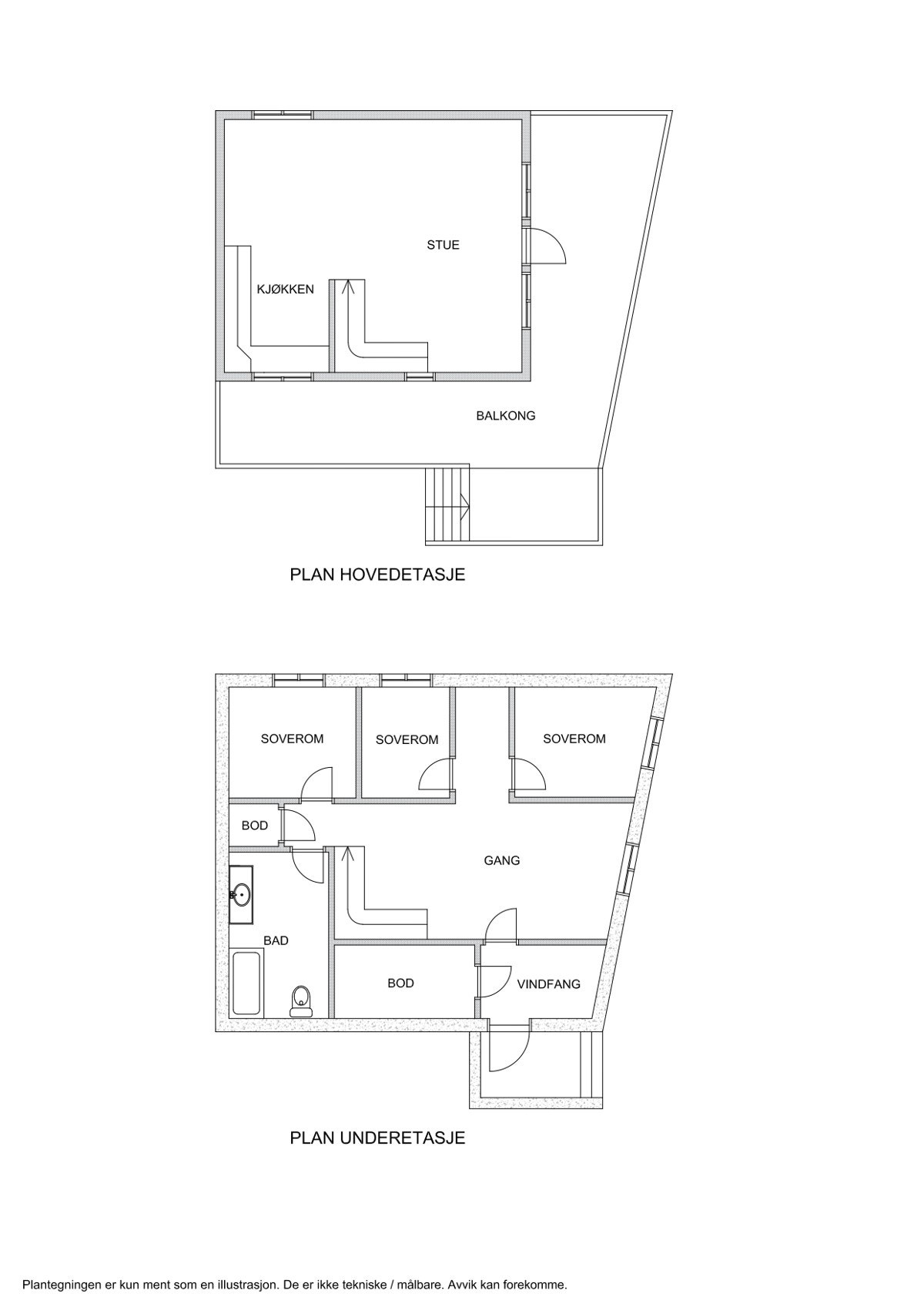 Før vi går videre, anbefaler vi at du gjør deg kjent med boligen. Galleribilde