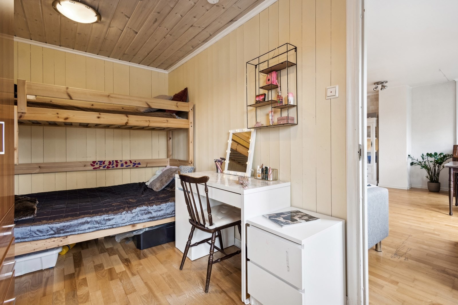 Soverommet har plass til pult Galleribilde