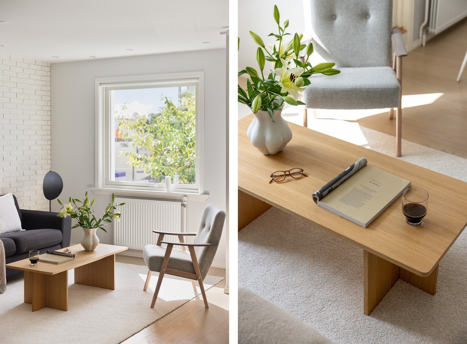 Radiatorovn gir god og jevn varme. Oppvarming er inkludert i felleskostnadene. Galleribilde