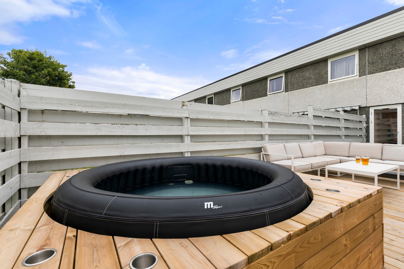 Medfølgende spabad. Galleribilde