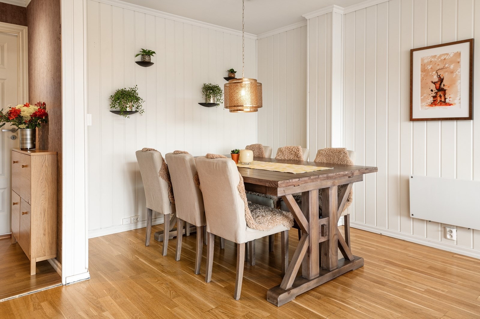 Her er det god plass for at familien kan samles. Galleribilde