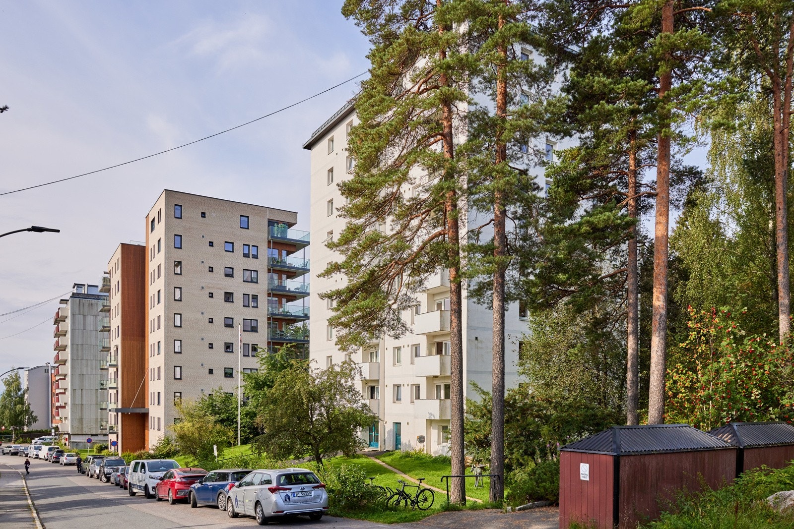 Veldrevet og poplært borettslag. Galleribilde