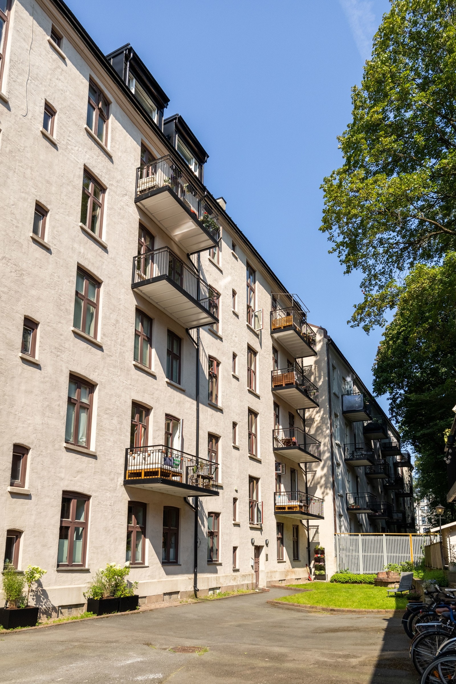 Det foreligger ingen forkjøpsrett i borettslaget. Galleribilde