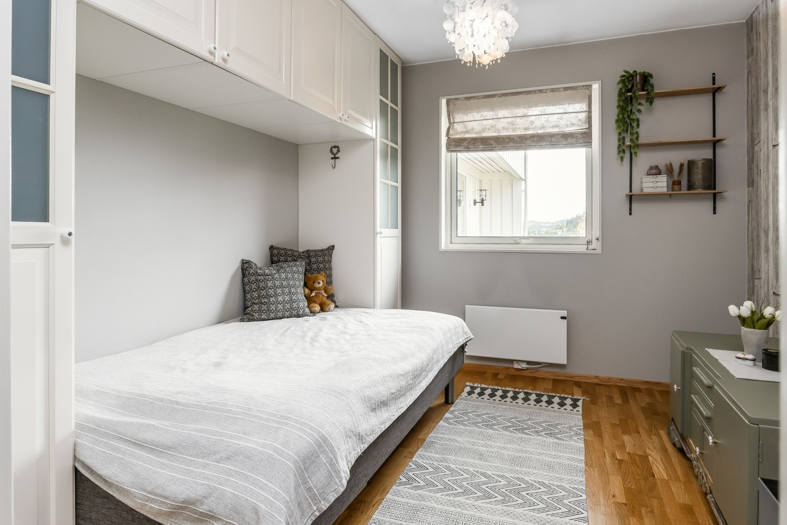 Soverommene 4 på 9m² i 1.etasje. Galleribilde