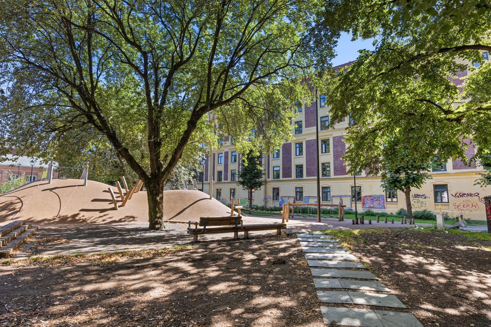 Leiligheten vender ut mot Rudolf Nilsen plass Galleribilde