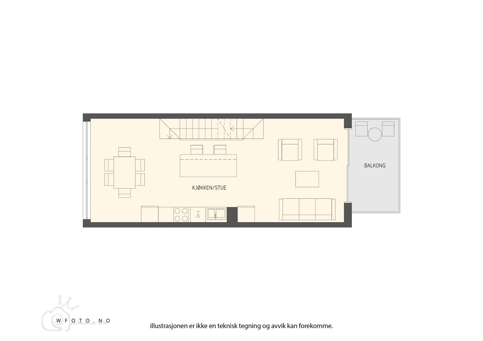 - Planløsning 2.etasje - Galleribilde