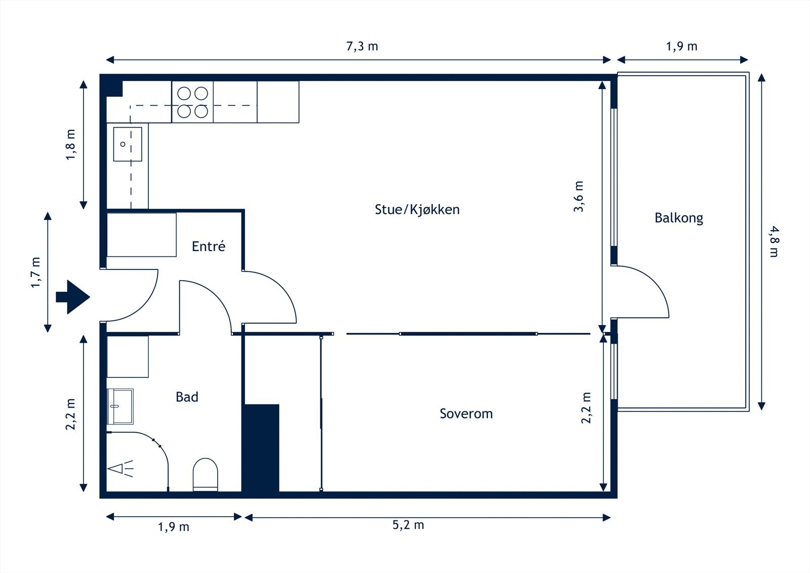 Plantegning Galleribilde