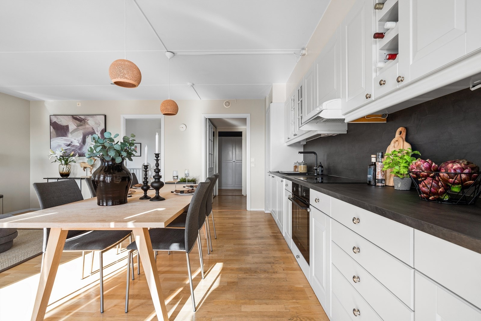 Flott, klassisk og tidløst kjøkken fra Sigdal Galleribilde