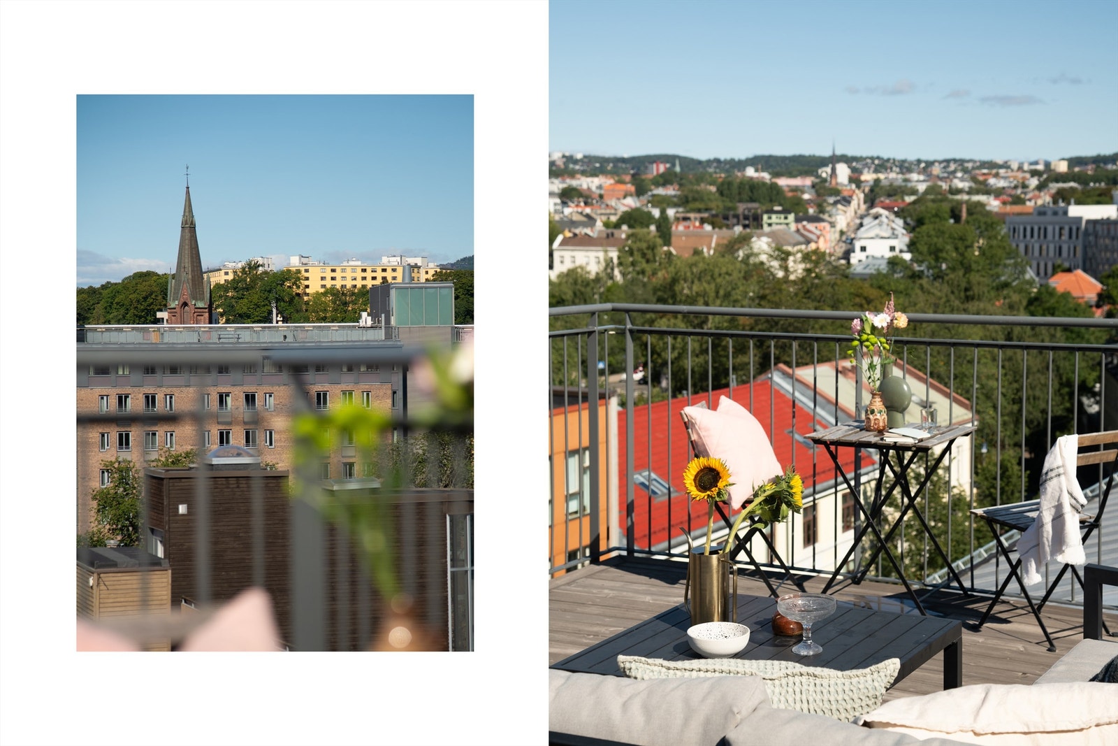 Borettslaget har også en av Oslos største takterrasser på hele 700 kvm. Galleribilde