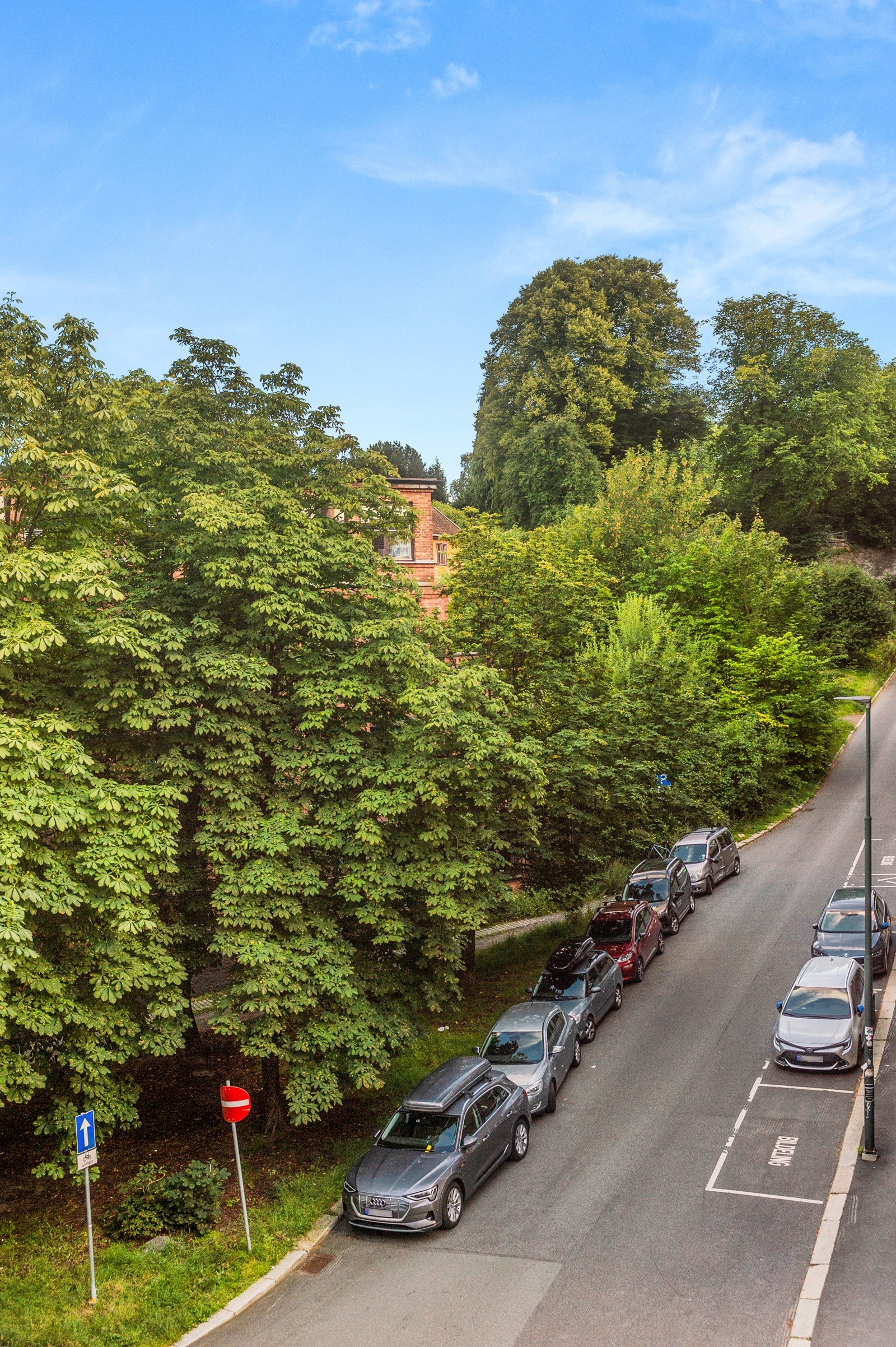 Utsyn fra balkongen. Galleribilde