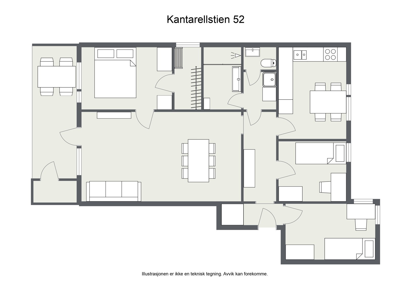 Plantegning. Galleribilde