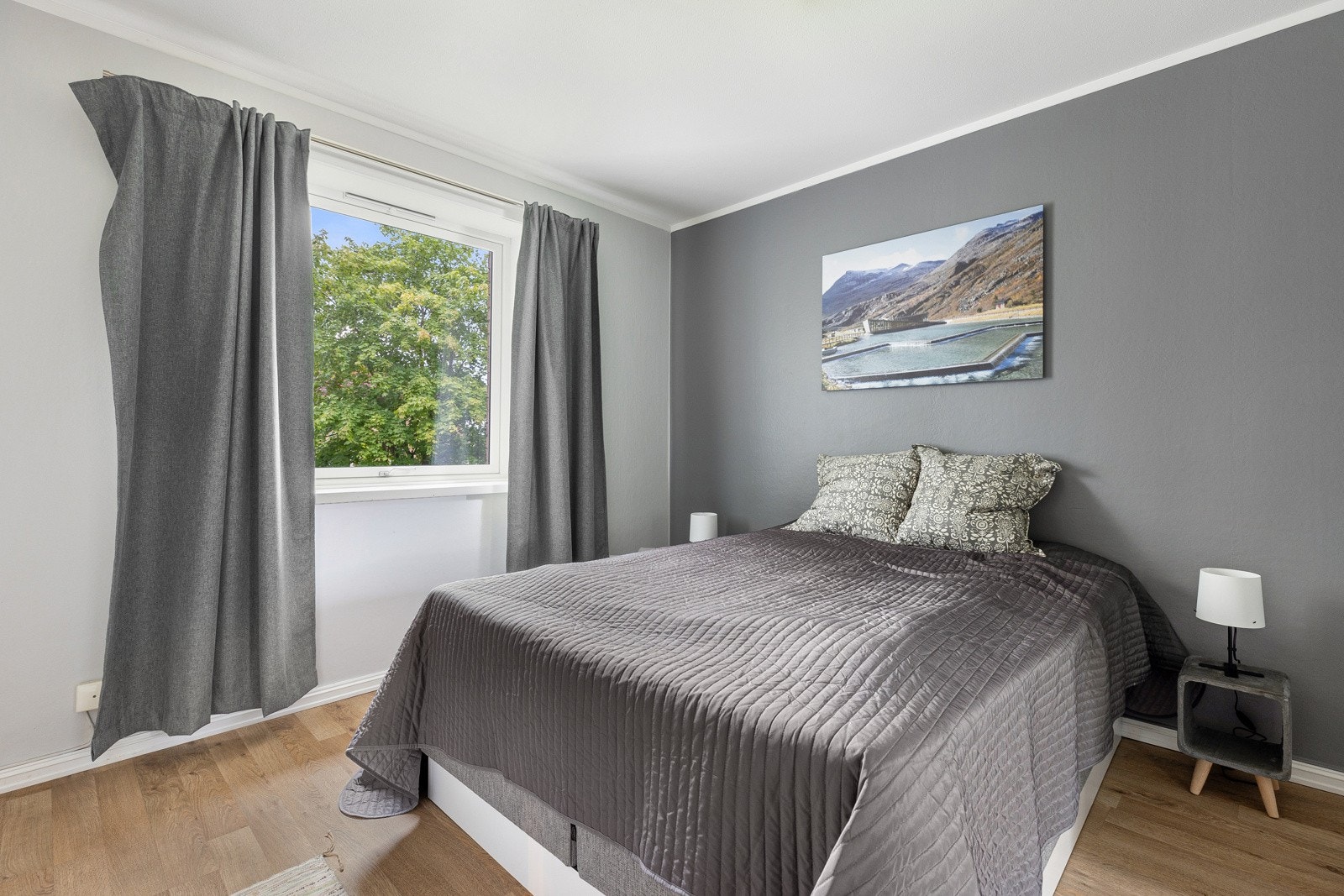 Luftig hovedsoverom Galleribilde