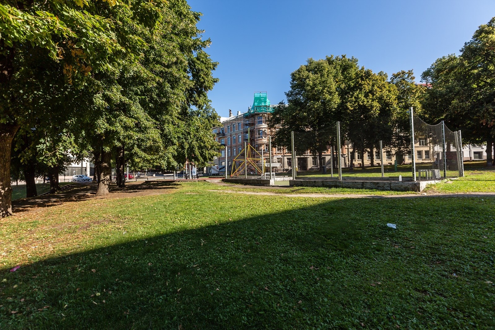 Store grøntområder rundt Bislett Stadion Galleribilde