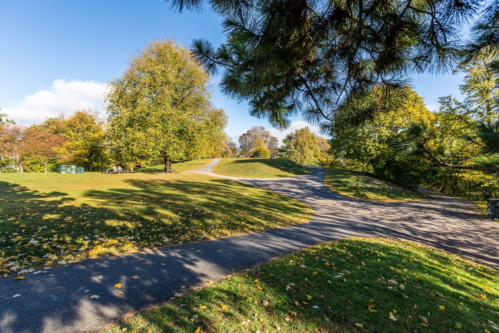 Vakre Stensparken er også kun få minutters gange fra leiligheten Galleribilde