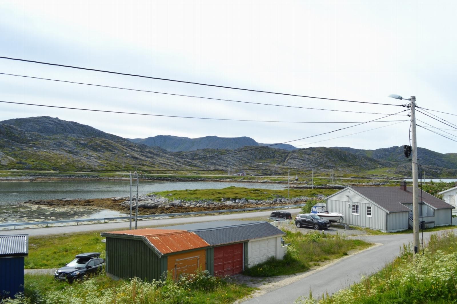 Utsikt fra veranda Galleribilde