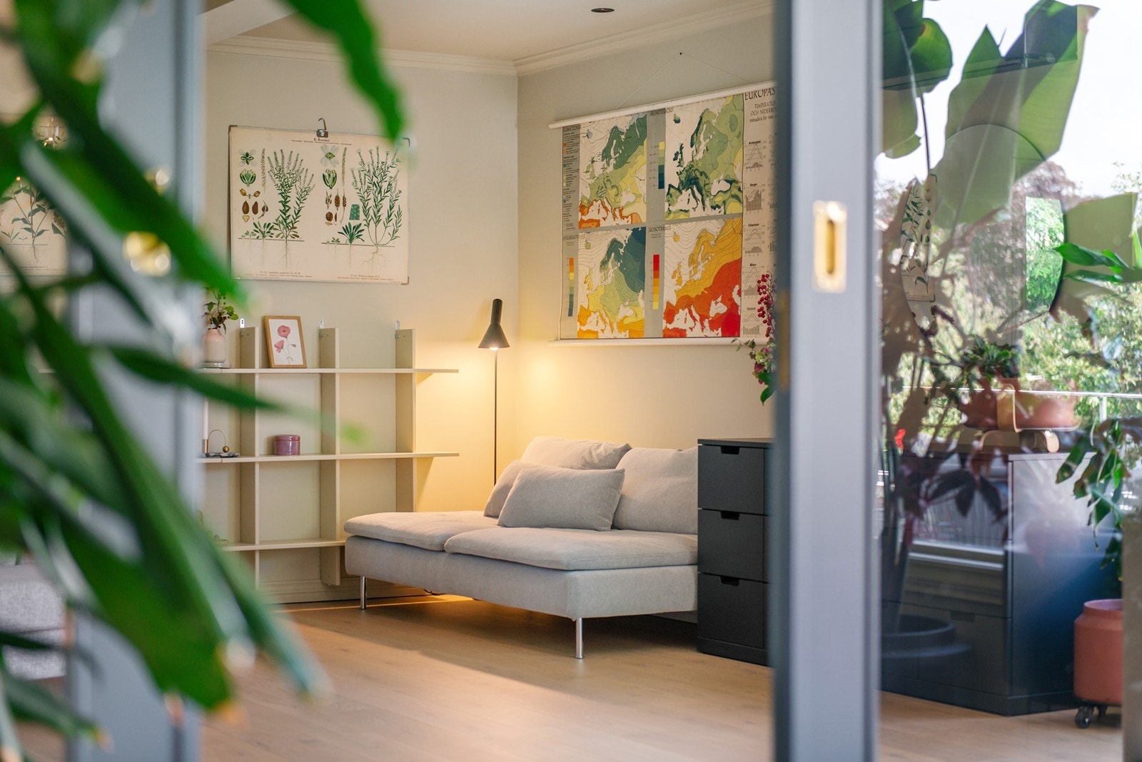 Koselig plass i stue Galleribilde