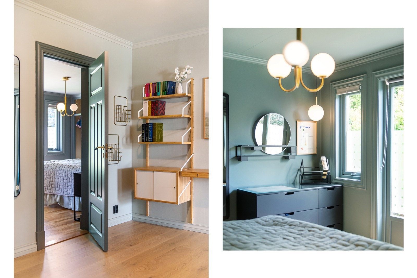 Hovedsoverommet har god størrelse og behagelige farger Galleribilde