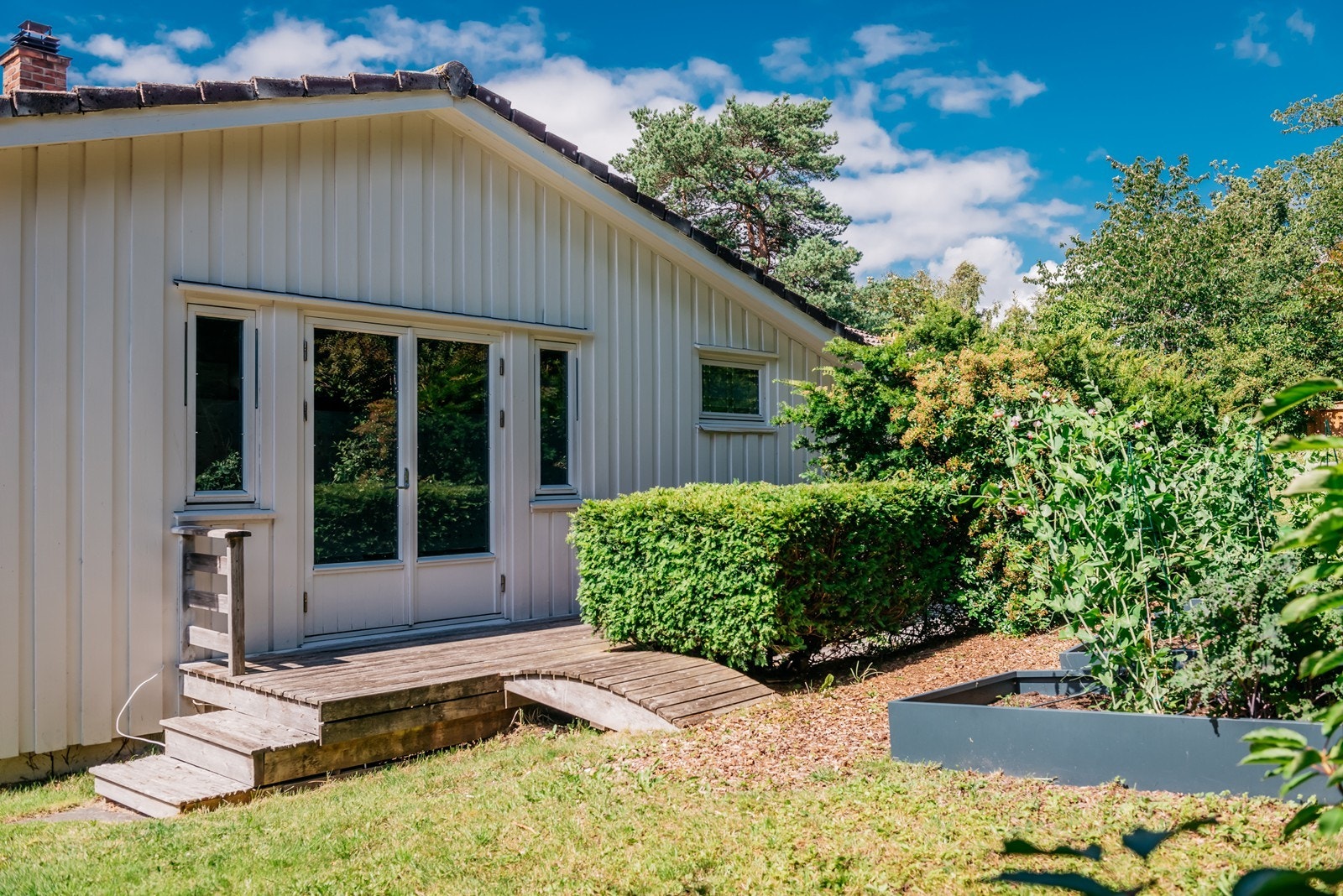 Her kan du gå å hente grønnsaker til frokosten rett fra soverommet Galleribilde