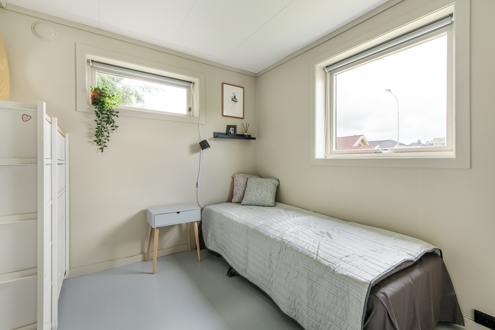 Soverommet i 1 etasje er lyst og fint. Galleribilde