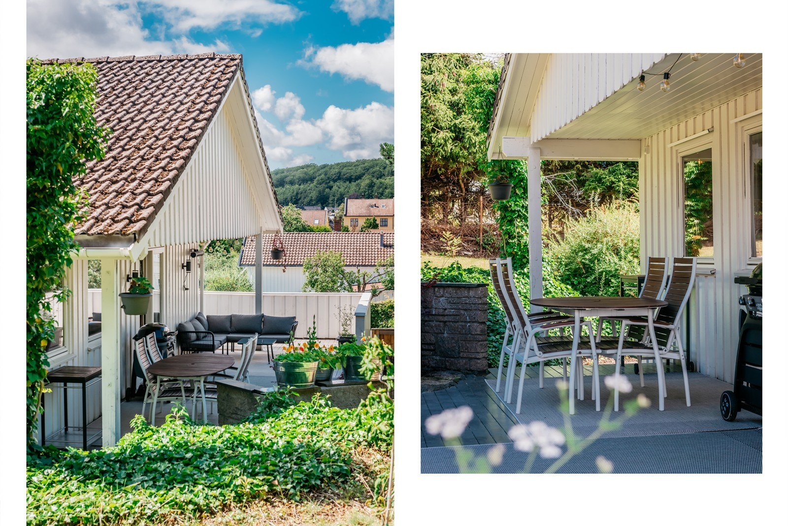 Deilig og skjermet terrasse Galleribilde