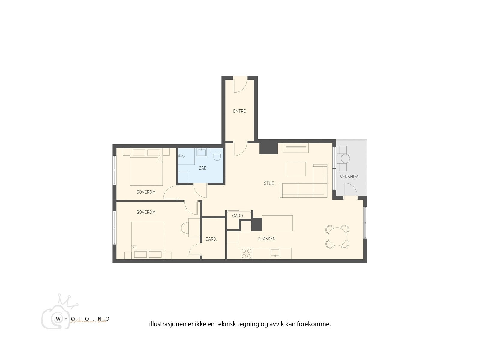 - Planløsning - Galleribilde