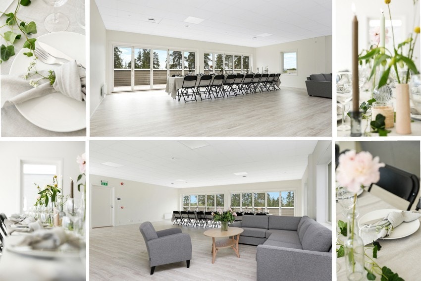 Sameiet har et stort og hyggelig felles festlokale Galleribilde