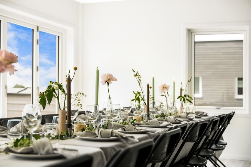 Sameiet har et stort og hyggelig felles festlokale Galleribilde