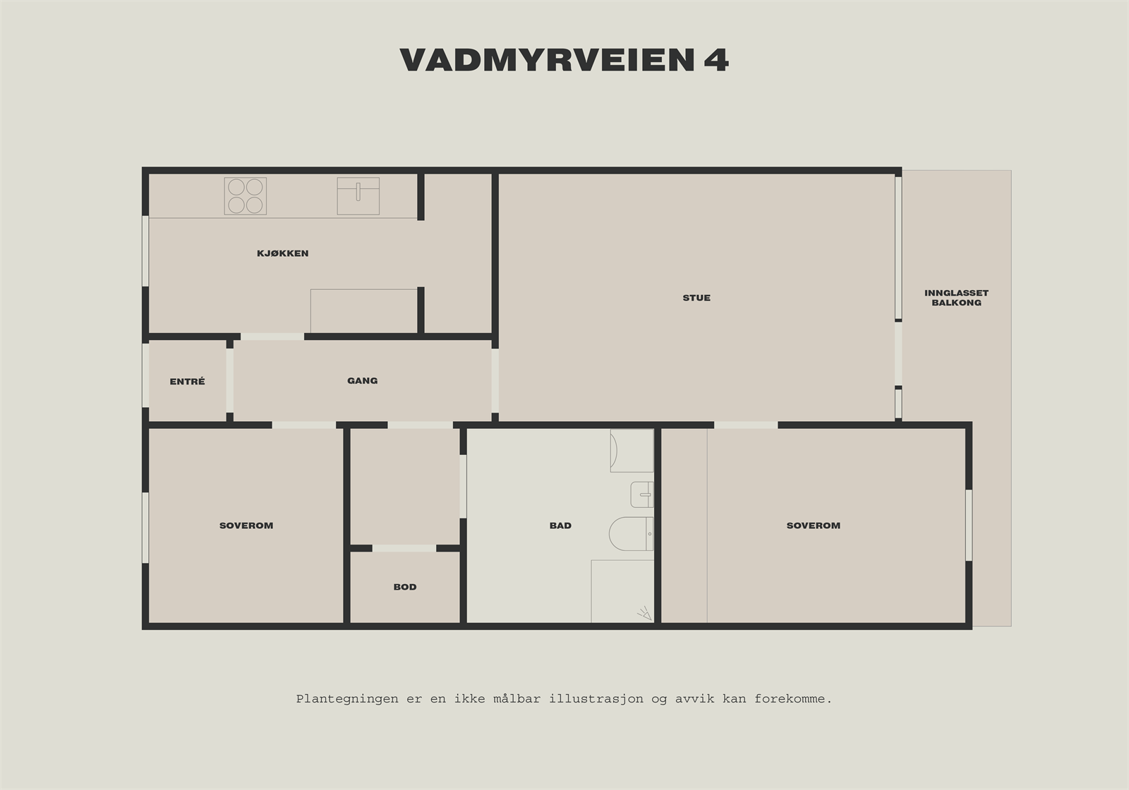 Plantegning | Vadmyrveien 4 Galleribilde