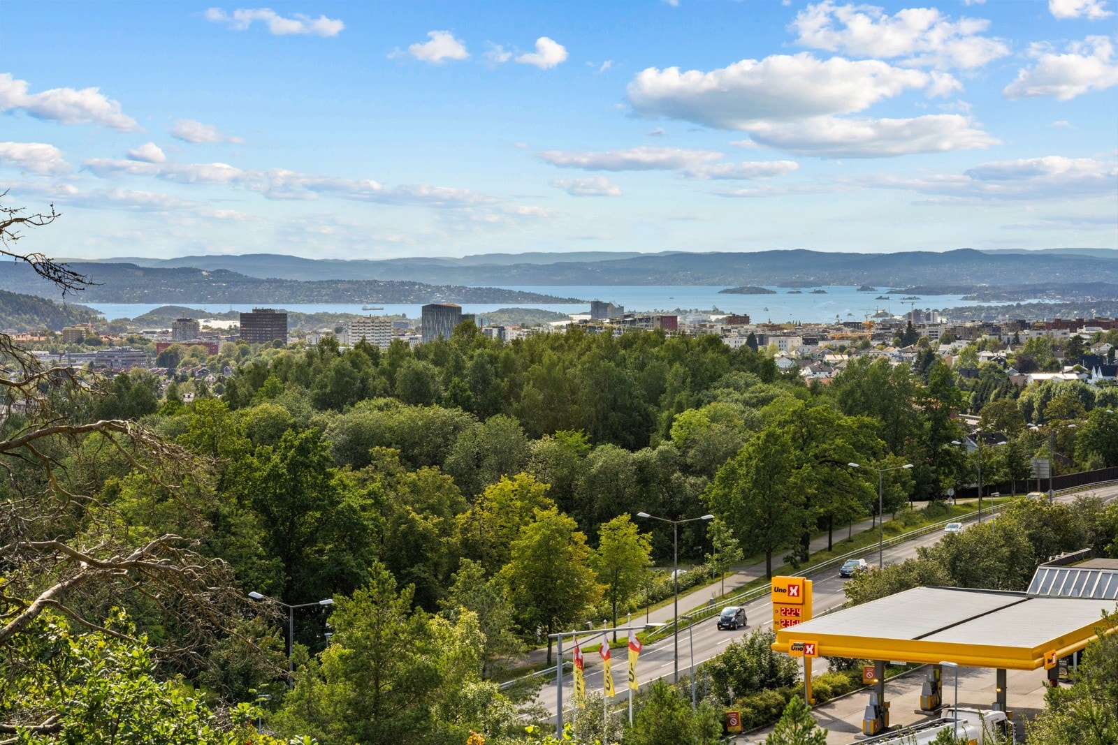 Fantastisk utsikt mot Oslo fjorden Galleribilde