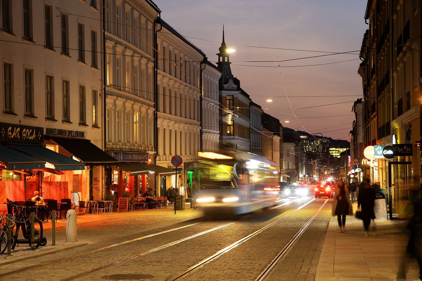 Gode kollektivtilbud med spesielt trikk og buss Galleribilde