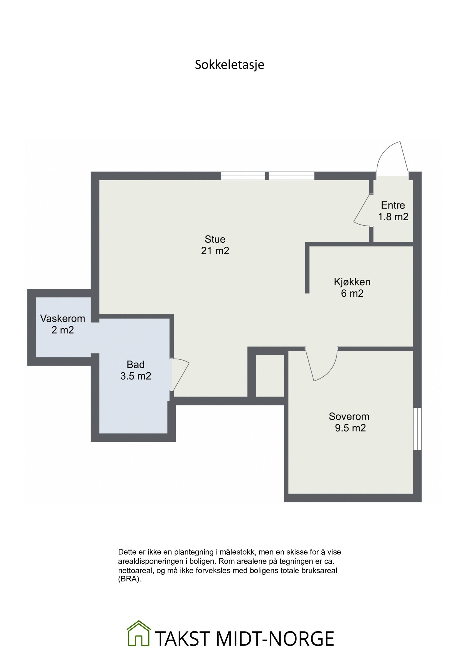 Planskisse. Galleribilde