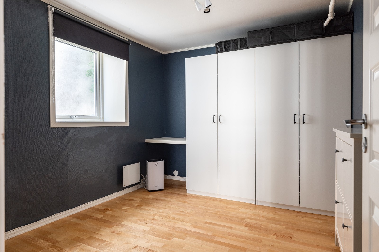 Soverommet er på 9,5m². Galleribilde