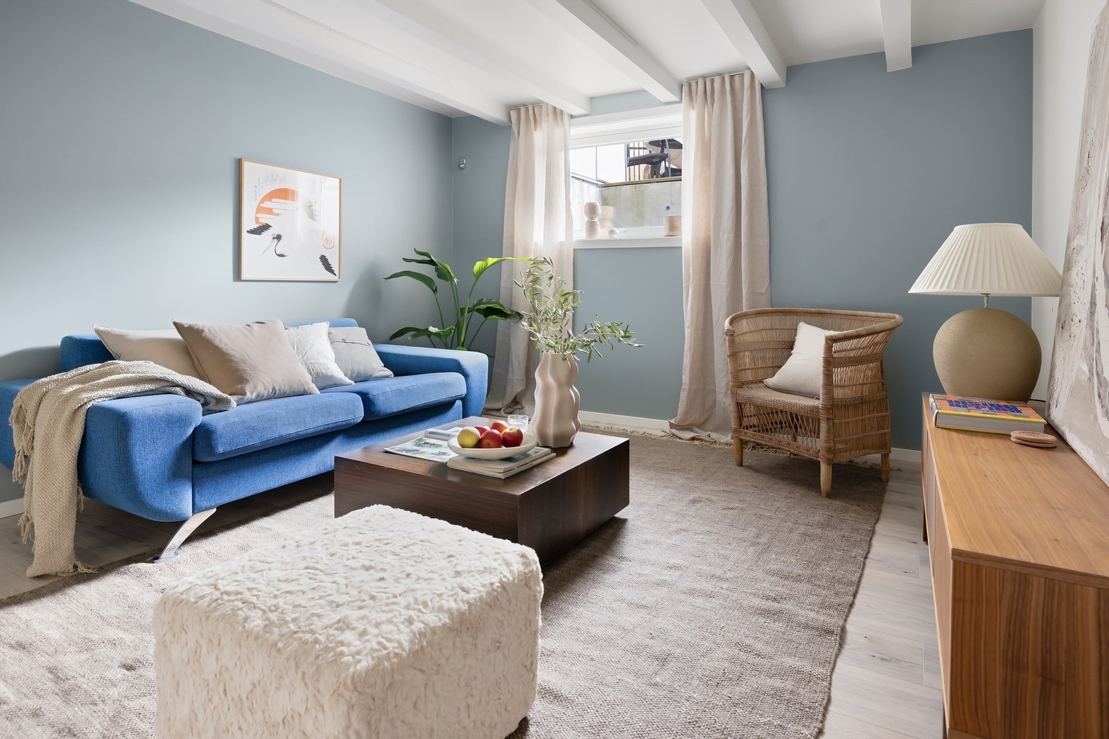 I kjelleren finner du boligens kjellerstue, det perfekte området for de minste Galleribilde