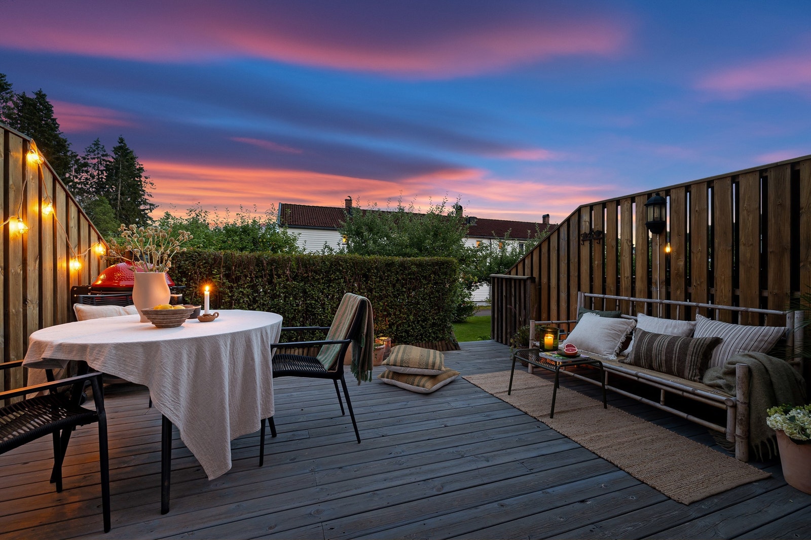 Her kan sene sommerkvelder nytes! Galleribilde