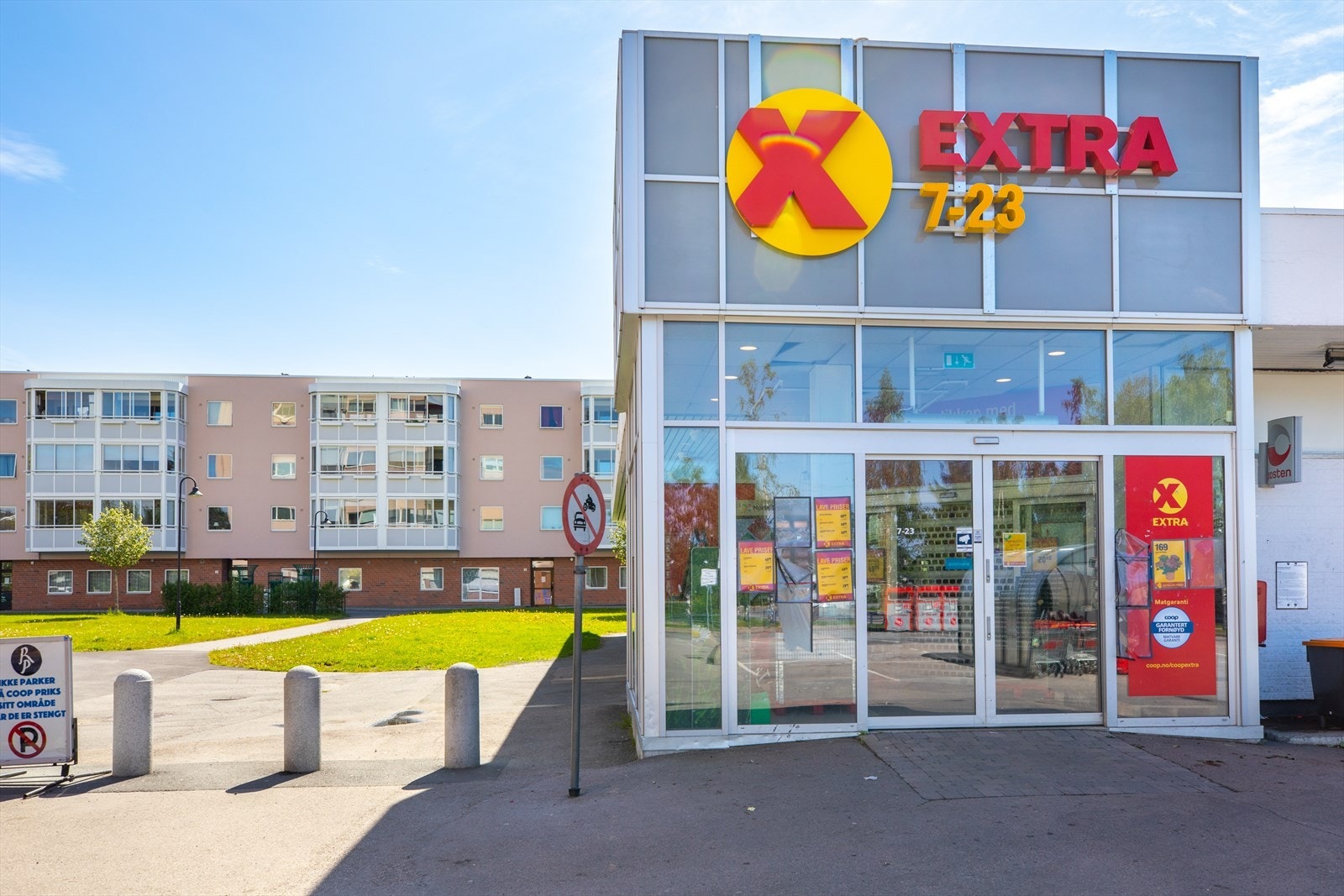 Extra på Løvenstad er nærmeste dagligvare. Galleribilde