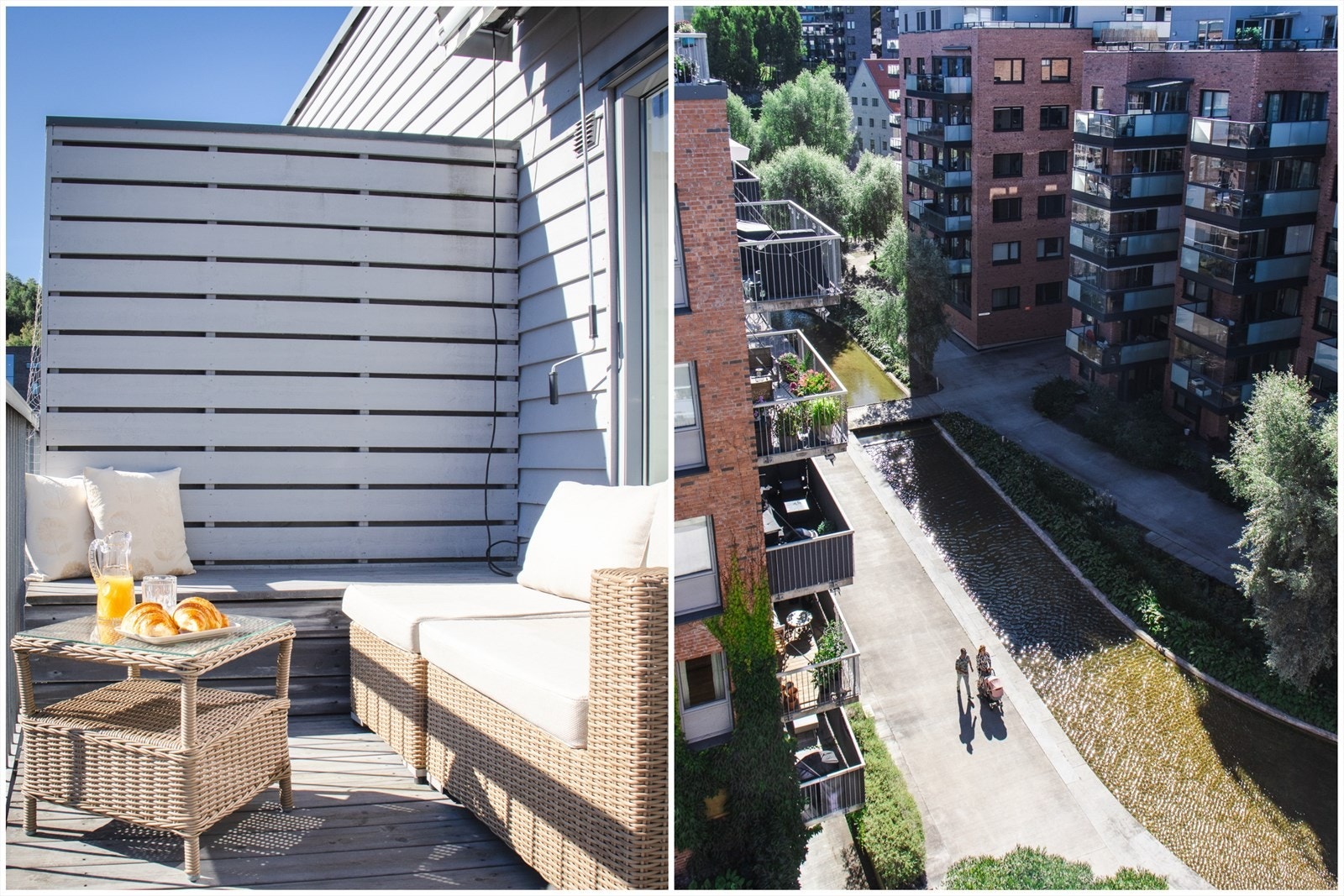 Her får du morgen- og formiddagssol. Galleribilde