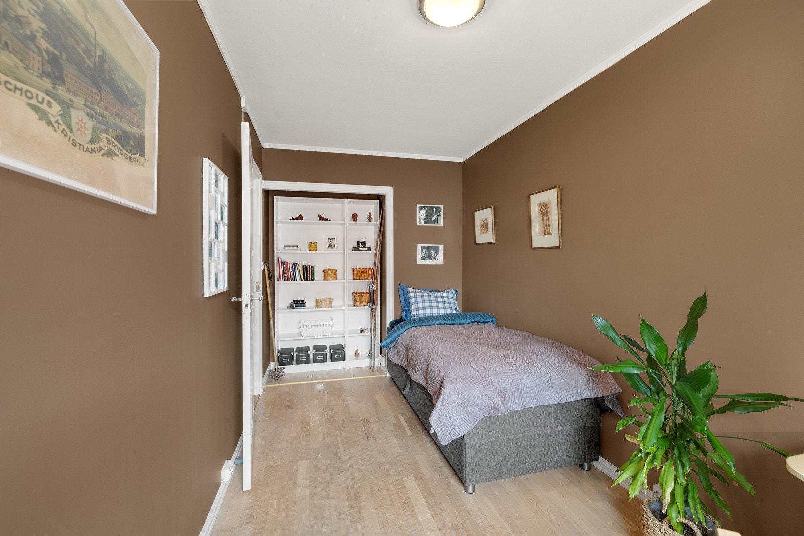 Rommet passer også fint som barnerom. Galleribilde