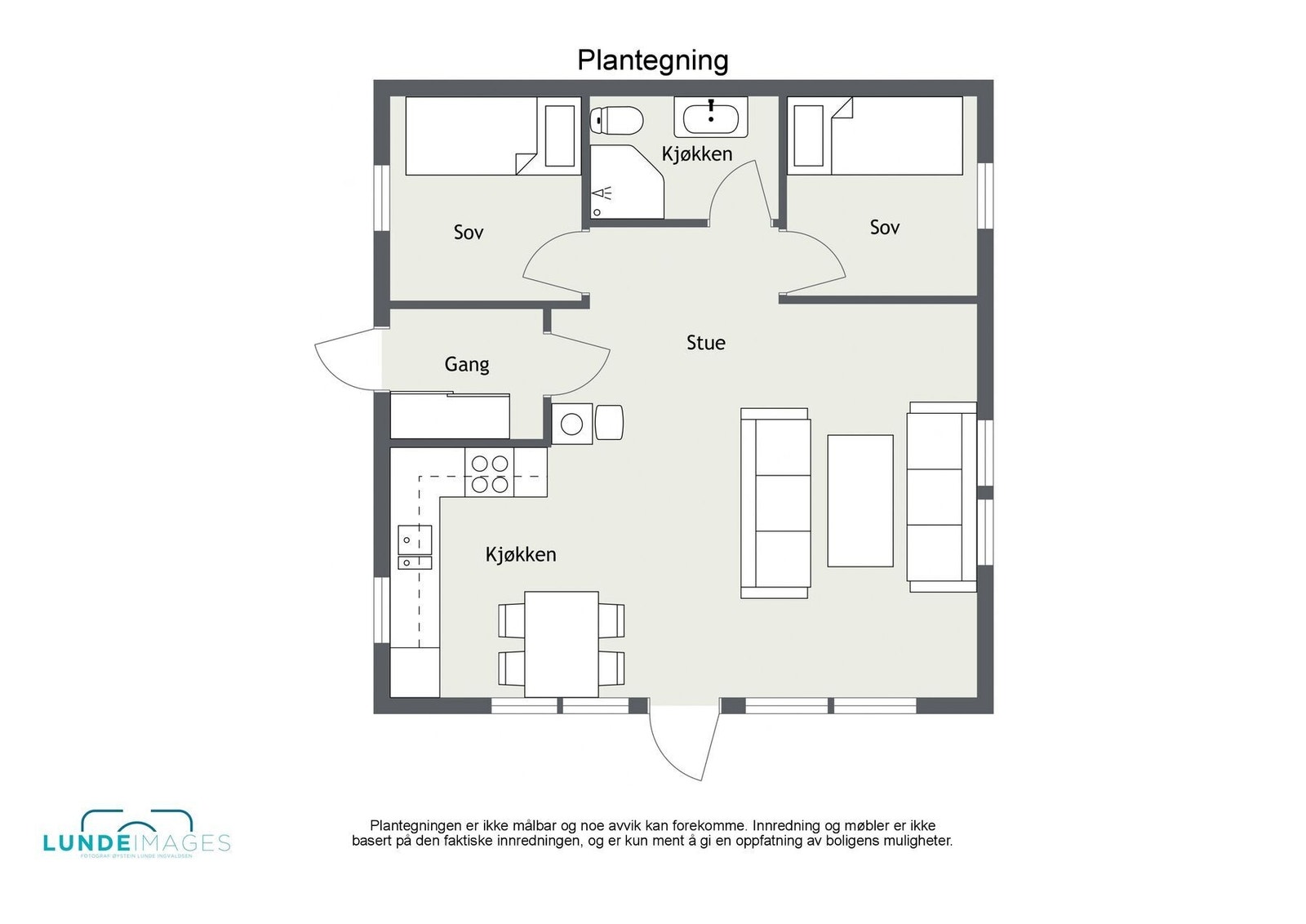 Planskisse - Ikke målbar Galleribilde
