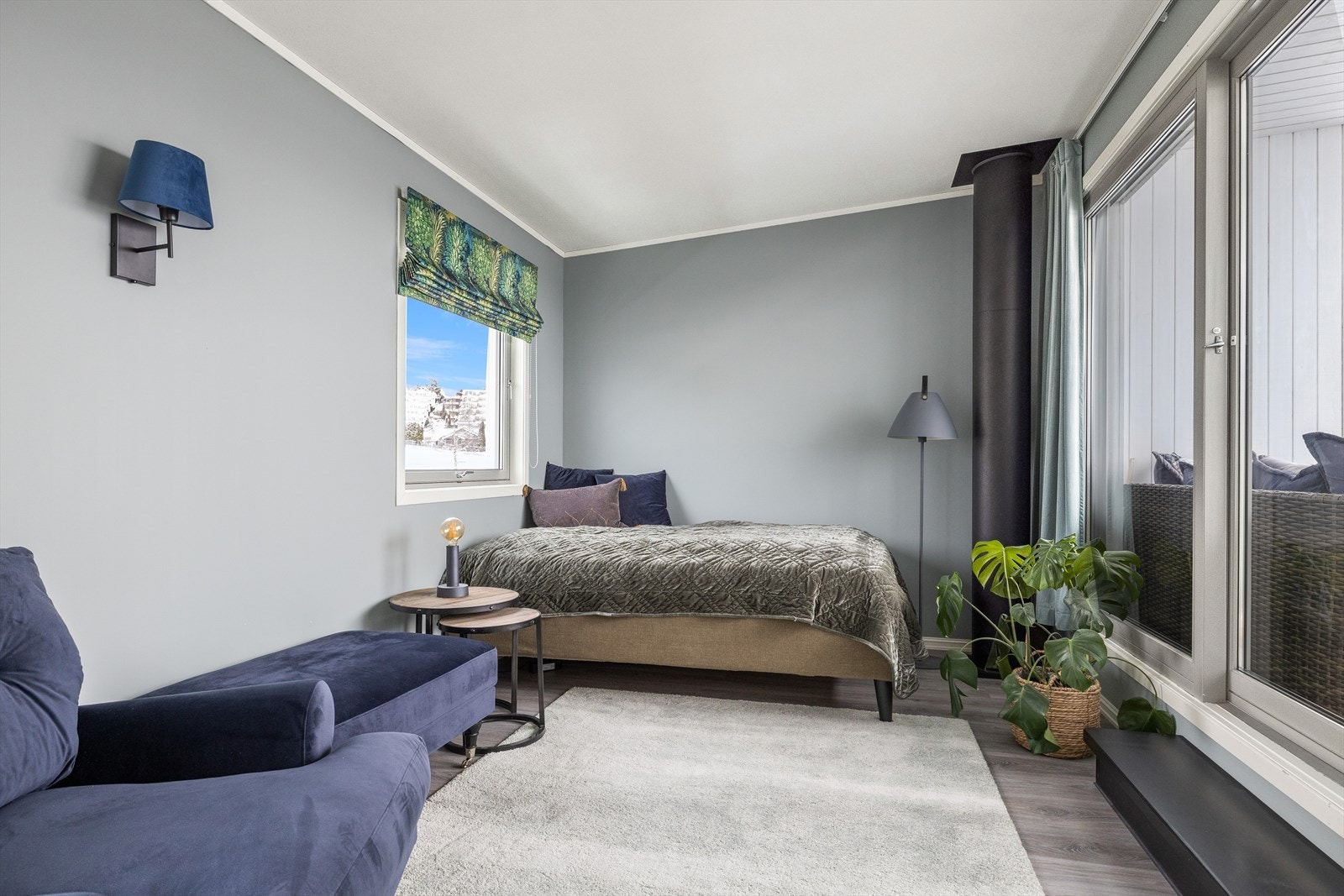 Stue i 3. etg. med utgang til takterrasse Galleribilde