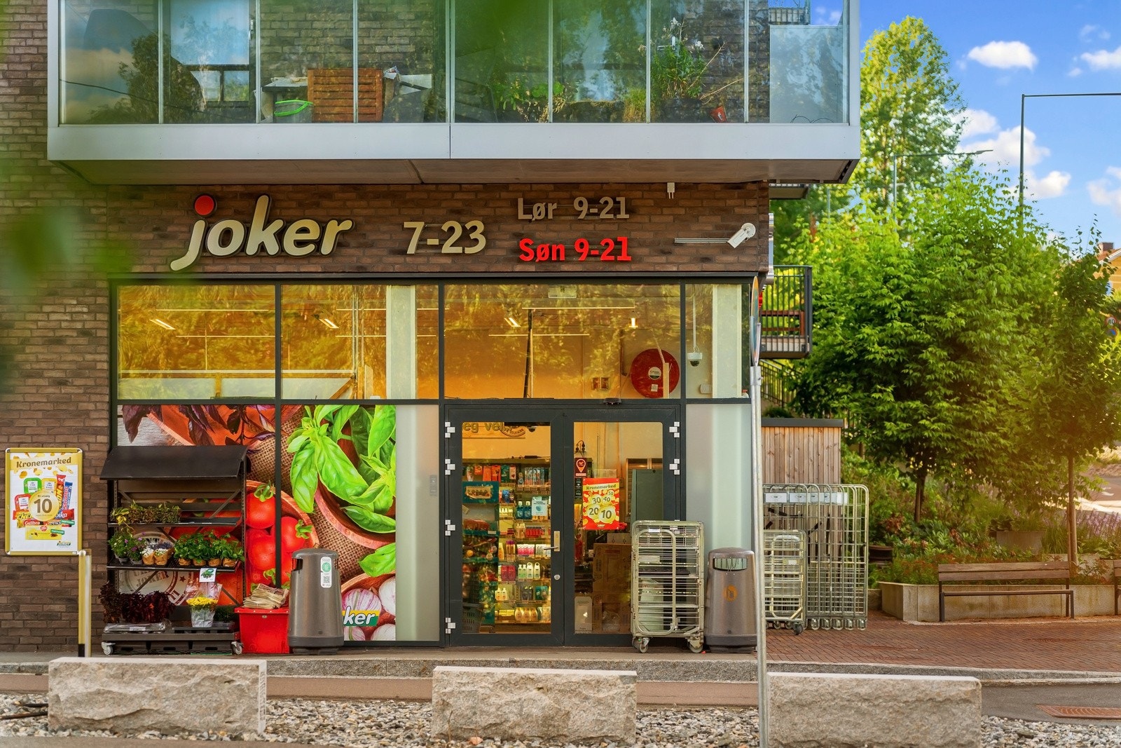 Nærområde - søndagsåpne Joker. Galleribilde
